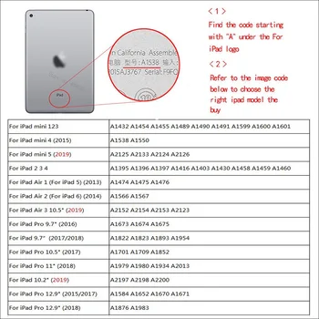 Para el iPad Air 2 de Aire 4 10.9 3 Smart Case Para el NUEVO Ipad 10.2 2020 Pro 10.5 9.7 Mini 5 4 con soporte de Lápiz de Silicona shell de la Cubierta