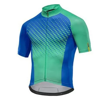 Mavic Jersey de Ciclismo 2018 Ciclismo Ropa de Deporte de Carreras de Bicicleta Jersey Superior de Ciclismo usar camisas de manga Corta ropa Maillot Ciclismo