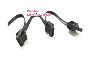 Venta caliente 5pin Macho de 1 a 3 IDE molex 4pin Modular powr cable de alimentación para Coolmaster V1200 PSU