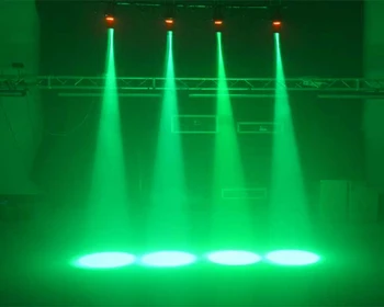 Nueva 9W RGB LED Pinspot Pin Spot Haz de Luz Luces de la Etapa 7 que cambia de Color KTV DJ Partido Efecto LED Spotlight