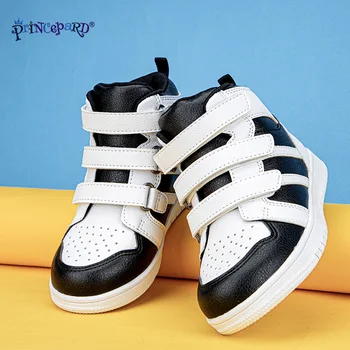 El PRÍNCIPE pardo, e 2020 Niños Zapatos Ortopédicos, zapatos para el pie zambo Cuidado de los Pies, Negro, Blanco Zapatos Casuales para Niños con el Apoyo de Tobillo