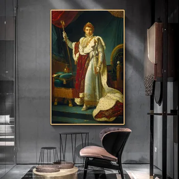 Citon Francois Gerard《Retrato del Emperador Napoleón I》Lienzo de Arte de la Pintura al Óleo obra de Arte de la Imagen Moderna de la Decoración de la Pared Decoración del Hogar