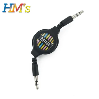 Para el MINI Cooper S, Una Compatriota Clubman R50 R52 R53 R55 R56 R57 R60 R61 F54 F55 F56 F60 Coche Estilo Accesorios de Audio AUX Cable