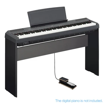 Universal Piano Pedal de Sustain Teclado Pie el Pedal Amortiguador de 6,35 mm para Casio, Yamaha, Roland Teclados Electrónicos