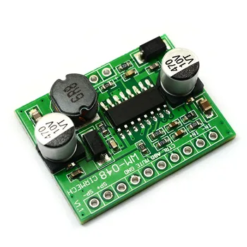 Amplificador de corriente Digital de Placas AB / D Clase 5-6.5 W de Entrada Mono de 2.5-5.5 V Boost Ajustable HT8692 chips