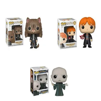 Funko POP de Harri Potter, Hermione Granger Profesor Quirrell Dobby Snape Voldemort Acción de Juguete Figuras Modelo de la Colección de Juguetes regalos
