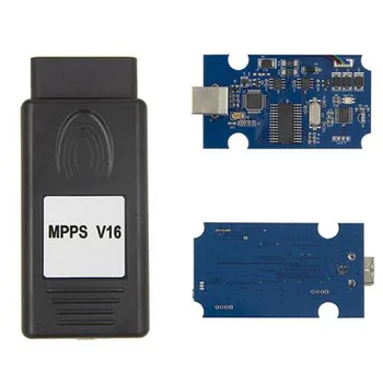 SMPS MPPS V13 EDC16 Caja de Metal MPPS V13.02 PUEDE Flasher Chip Tuning ECU Reasignación OBD2 OBDII PUEDE ECU Chip Tuning Herramienta de SMPS MPPS V13.02