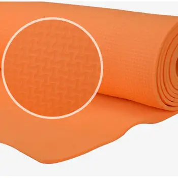 El plegamiento de la Gimnasia de la Estera de 4mm de Ejercicios de Yoga Mat Almohadilla Antideslizante bajar de Peso Impermeable Deporte Colchoneta de Ejercicio, a prueba de Humedad Almohadilla