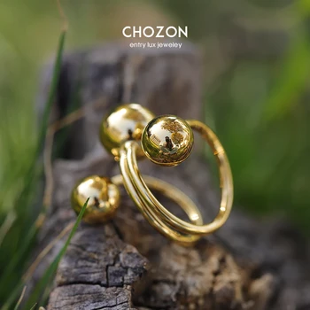 Europea de la marca famosa del hermanamiento multi-capa de anillo de oro en el dedo índice de la personalidad complementos de moda retro simple net rojo conjunta tiaodi anillo