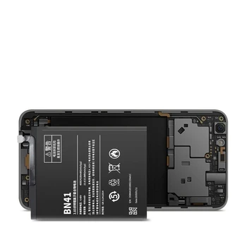PINZHENG Teléfono BN41 de la Batería Para el Xiaomi Redmi Note 4/Nota 4X MTK Helio X20 Batería de 4000mAh Real de la Capacidad de Reemplazo de la Bateria