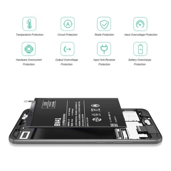 PINZHENG Teléfono BN41 de la Batería Para el Xiaomi Redmi Note 4/Nota 4X MTK Helio X20 Batería de 4000mAh Real de la Capacidad de Reemplazo de la Bateria