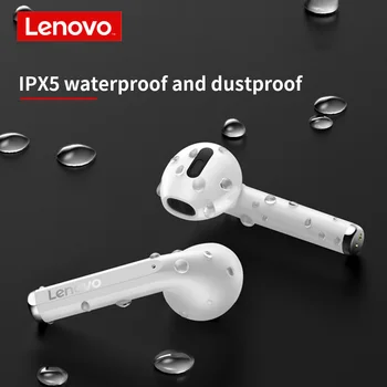 Lenovo QT81 X9 LP2 TWS Verdadero Inalámbrica Bluetooth 5.0 de Auriculares de Control Táctil Auriculares Estéreo HD hablando de una batería de 300mAh he05 número de