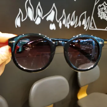 Niños Gafas de sol de los niños y las niñas de la moda de gafas de bebé gafas de sol de protección UV de los niños de la ronda Nuevas gafas de sol de montura