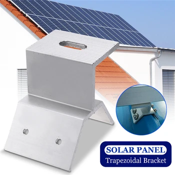 Nuevo Panel Solar Soporte de Montaje Fotovoltaico Única de Apoyo de Acero Inoxidable Sistema Solar Accesorios para RV, barco de la casa