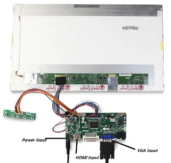 M. NT68676 HDMI DVI VGA LCD LED Controlador de la junta Kit DIY para LTN156AT30/LTN156AT32 1366X768, Pantalla de Panel de