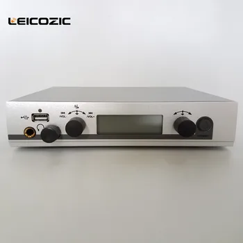Leicozic Nuevo monitor Inalámbrico del sistema de EW G3 1 Receptor 1 Transmisor IEM 300G3 sistema de monitoreo de instrumentos musicales, equipo de dj
