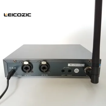 Leicozic Nuevo monitor Inalámbrico del sistema de EW G3 1 Receptor 1 Transmisor IEM 300G3 sistema de monitoreo de instrumentos musicales, equipo de dj