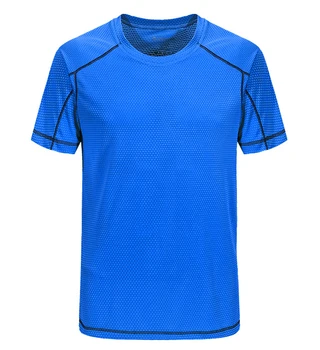 Gran tamaño L~8XL hombres creativos de simple ropa de secado rápido, transpirable camiseta de los Hombres de verano sportwear Gimnasio Ejecución de camisetas ropa
