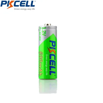 20Pcs PKCELL Precargado LSD Pilas aa aa batería Recargable de 1.2 V 600MAH 2A batería recargable de baterías para la Cámara