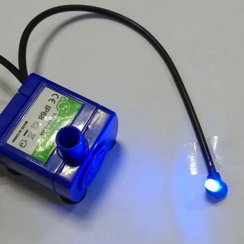 USB de la Bomba de Agua de Luz LED Gato del animal doméstico Fuente de Agua Accesorios de Motor de Repuesto para Gato Flores Beber del Agua de la taza del Dispensador