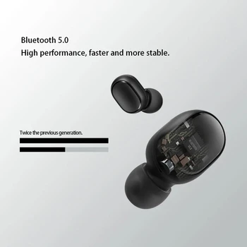 Xiaomi Redmi Airdots S Bluetooth 5.0 Auriculares TWS Inalámbrico Bluetooth Auricular AI Control de Juego de Auriculares Con Reducción de Ruido