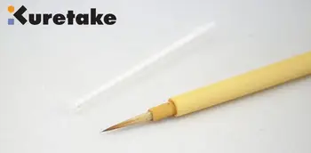 ZIG Kuretake Slim de Acuarela con Pincel de Caligrafía Pluma Blanca Fox Pelo de Punta Especializada para el Oro de la Pintura Japón
