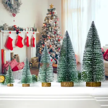 3D DIY de Fieltro el Árbol de Navidad con Adornos de Navidad para la Casa del Árbol de Navidad Decoración de Navidad Regalos de Año Nuevo 2020 Navidad Noel