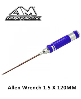 Original AM-110115 ARRWOMAX Llave Allen de 1.5 X 120MM profesión rc servicio de piezas de la herramienta