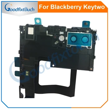Para BlackBerry Keytwo Key2 Posterior de la Cámara Lente de la Cubierta de la Carcasa de la Antena Marco Marco Medio Para BlackBerry Clave de dos Piezas de Recambio