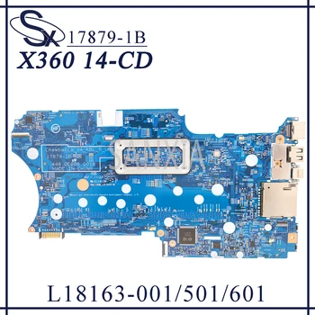 KEFU 17879-1B de la placa base del ordenador Portátil para HP Pavilion X360 14-CD original de la placa base I3-8130U CPU GM L18163-601 L18163-001