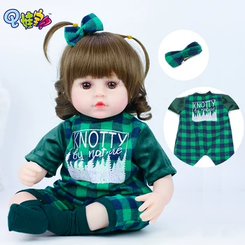 42cm Lindo Reborn Baby Doll Reemplazable de la Ropa interior de la Falda de la Ropa de Algodón Material de Poliéster Lavable Casual Accesorios