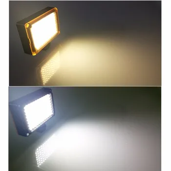 Ulanzi 112 LED Vídeo del Teléfono de la Luz Fotográfica Iluminación para Youtube en Vivo de Streaming de Dimmable LED de la Lámpara Bi-Temperatura de color para iPh