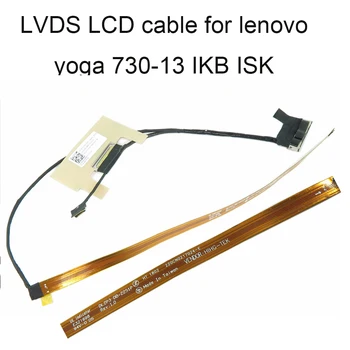 Conectores LCD LVDS Cable de Vídeo Para lenovo yoga 730 13IKB 13ISK 13 IKB ISK DLZP3 UHD DC02C00HC00 de 40 PINES Cables de Ordenador Genuino