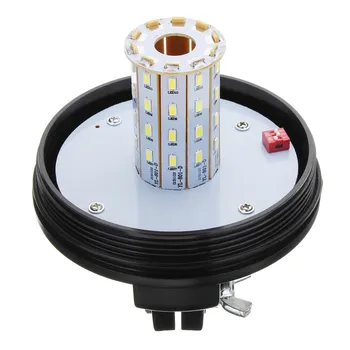 40 LED Giratoria Intermitente Ámbar Faro Flexible Tractor Luz de Advertencia de la Seguridad Vial