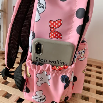 De Mickey mouse de Disney mochila multifunción de gran capacidad mochila impermeable de los hombres de las mujeres bolsa de hombro bolsa de Viaje bolsa de la escuela