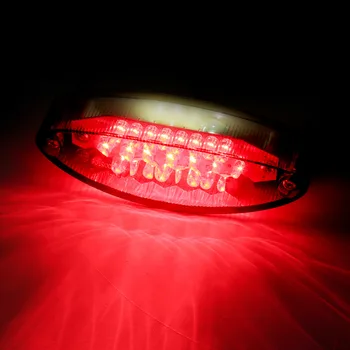 28 LED de la Motocicleta LED de Freno, Luz de la Cola de ATV Humo de la Lámpara del Freno de la Placa de la Licencia de la Luz trasera del Coche de la Cadena de