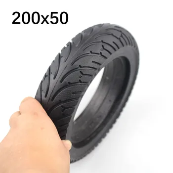200x50 Sólido Neumático de 8 Pulgadas de la cubierta Tubeless 200*50 No-inflable a prueba de Explosión de los Neumáticos de 8
