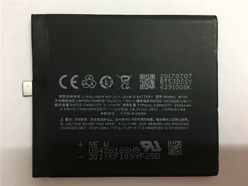De alta Calidad de la Copia de seguridad Original Para Meizu PRO 6 BT53 Batería 2560mAh Smart Teléfono Móvil De Meizu PRO 6 BT53