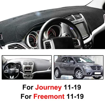 Xukey Ajuste Para Dodge Journey Fiat Freemont 2011 - 2018 Dashmat Dash Mat Panel De La Cubierta De La Almohadilla De Sol A La Sombra Del Tablero De Cubierta Carpe