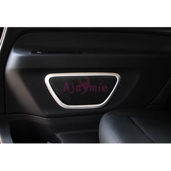 Para Mercedes-Benz Vito W447 2016 2017 2018 Puerta Altavoz Estéreo De Altavoces De Audio Recortar El Fotograma Del Panel De Accesorios Cromados