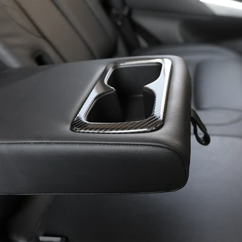 Venta caliente Para el Nissan Terra 2018 2019 coche guarnecido interior de la lámpara del Centro de la Consola central posterior de la espalda de la cola de la Copa del engranaje apoyabrazos marco de la caja