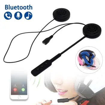MH01 Casco de la Motocicleta de Bluetooth Auriculares Manos libres Estéreo con Micrófono para MP3, Mp4 y teléfono