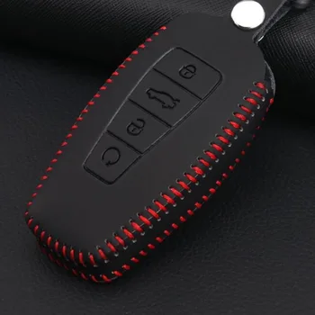 Tonlinker Interior de un Coche Clave del Caso Para Geely SX11 Coolray 2018-20 Car styling 1 Pc de la PU de Cuero Cubierta de la etiqueta Engomada