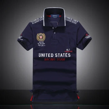 2020 Verano Camisa de Polo de los Hombres Casual de Algodón de Color Sólido de Polos para Hombres Transpirable Camiseta de Manga Corta Camisa de Golf de Tenis Nuevos de Marca de Ropa