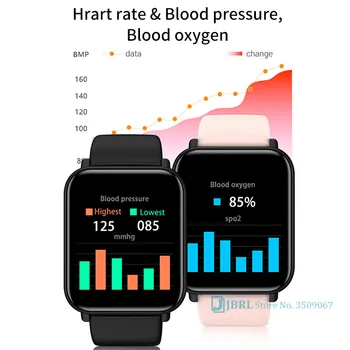 Nuevo Toque Smartwatch de las Mujeres los Hombres Reloj Inteligente Bluetooth Smart de Banda de las Señoras de la Pulsera de Fitness Android IOS Impermeable de Teléfono