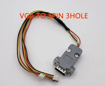 VGA cable de los auriculares de 3.5 mm y 2.5 mm enchufe para RT809F RT809H programador resolver puerto de auriculares para mirar de impresión y deslizar el cable HDMI