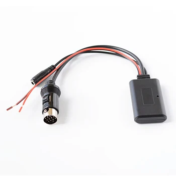 Radio de coche Bluetooth AUX Inalámbrico del Adaptador de Entrada de Audio de Manos Libres con Micrófono Para Kenwood 13-pin CD Estéreo