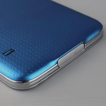 Original Medio de la Placa del Marco+tapa de la Batería Tapa de la Carcasa Para Samsung Galaxy S5 G900F G900H i9600 G900 Caso de Piezas de Repuesto