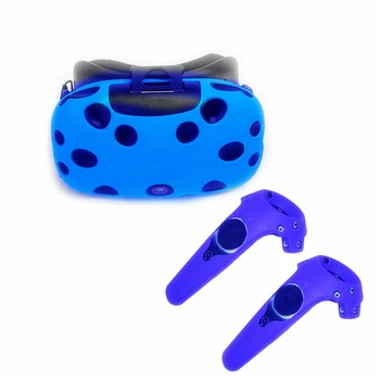 Funda protectora Anti-sudor Anti-resbalón Anti-caída estuche Protector Kit para HTC VIVE VR Controlador de Casco