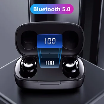 Juegos de Auriculares Inalámbricos S9 TWS Auriculares Bluetooth V5.0 Wireless Mini HiFi En la Oreja los Auriculares Auriculares para Android iOS